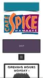 Mobile Screenshot of cafespice.co.uk